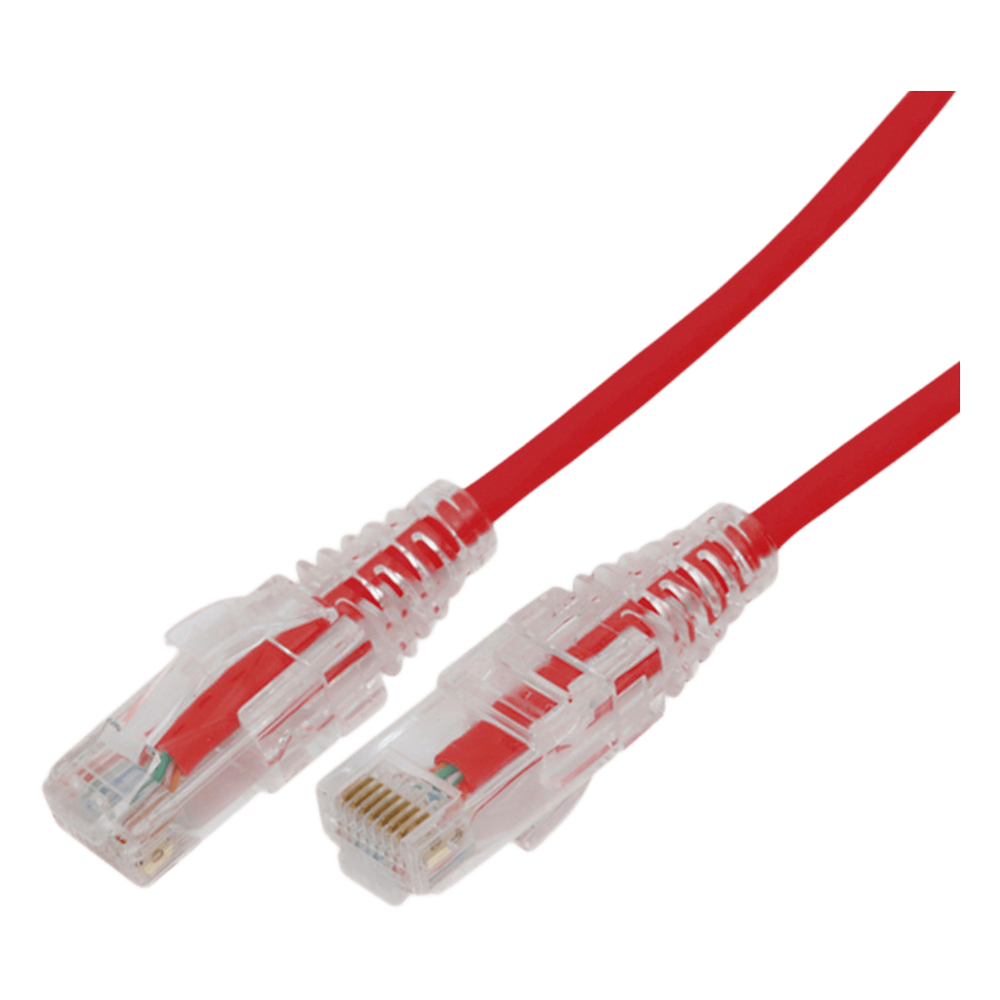 Cable de Parcheo Slim UTP Cat6A LINKEDPRO LP-UT6A-1000-RD28
