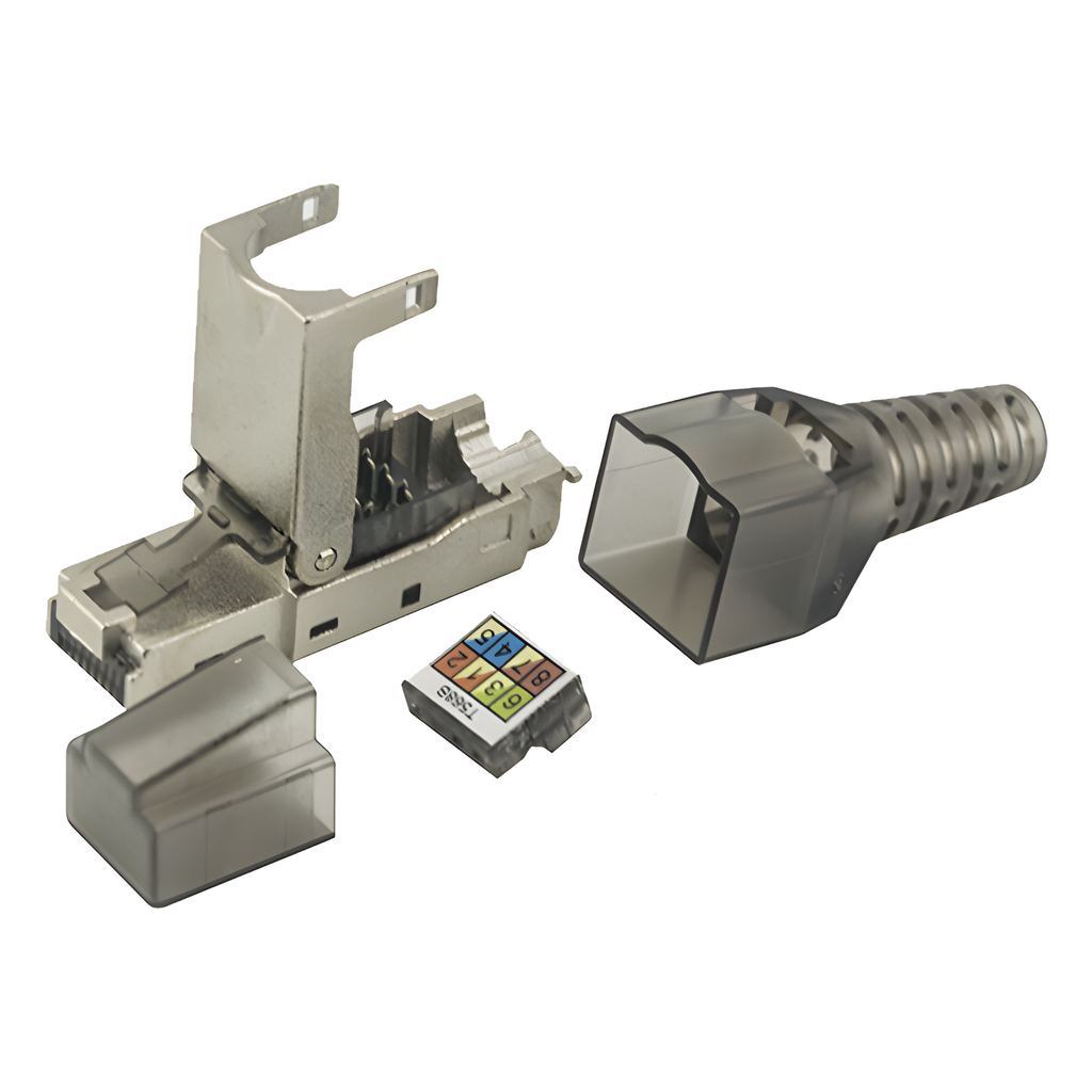 Plug RJ45 Blindado Categoría 6A LINKEDPRO LPKJ6A17S