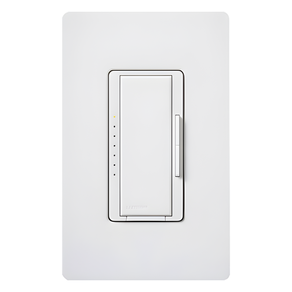 Atenuador de pared inalámbrico Maestro Wireless LUTRON MRF2S6CLWH – 600 VA MLV