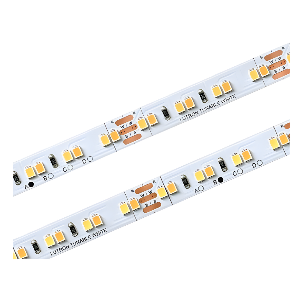 Kit de tira LED Lumaris de blanco ajustable 2500K-5000K con controlador inalámbrico, para RadioRA 3