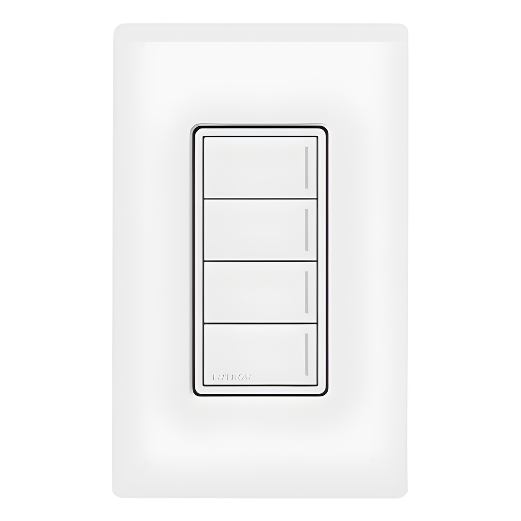 Teclado de escenas Sunnata de 4 botones LUTRON RADIORA 3 RRSTW4BSW