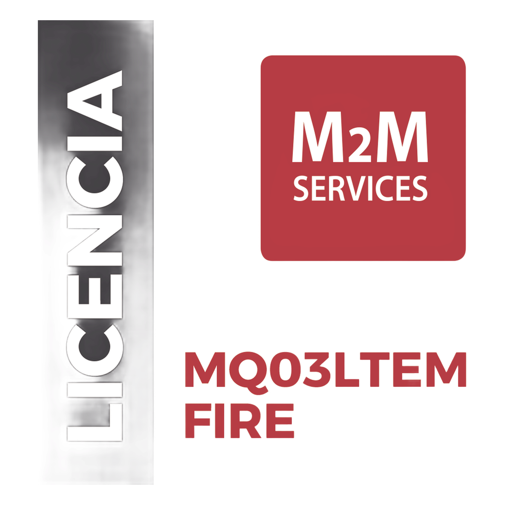 Servicio de datos 4GLTE/5G por un Año para MQ03LTEMFIRE con eventos ilimitados.
