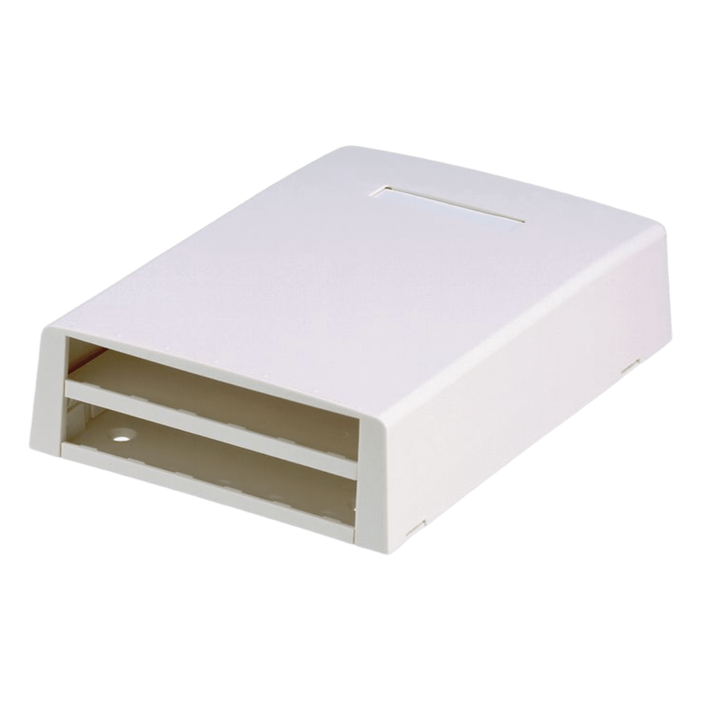 Caja de Montaje en Superficie PANDUIT CBXF12WH-AY – Para 12 Módulos Mini-Com