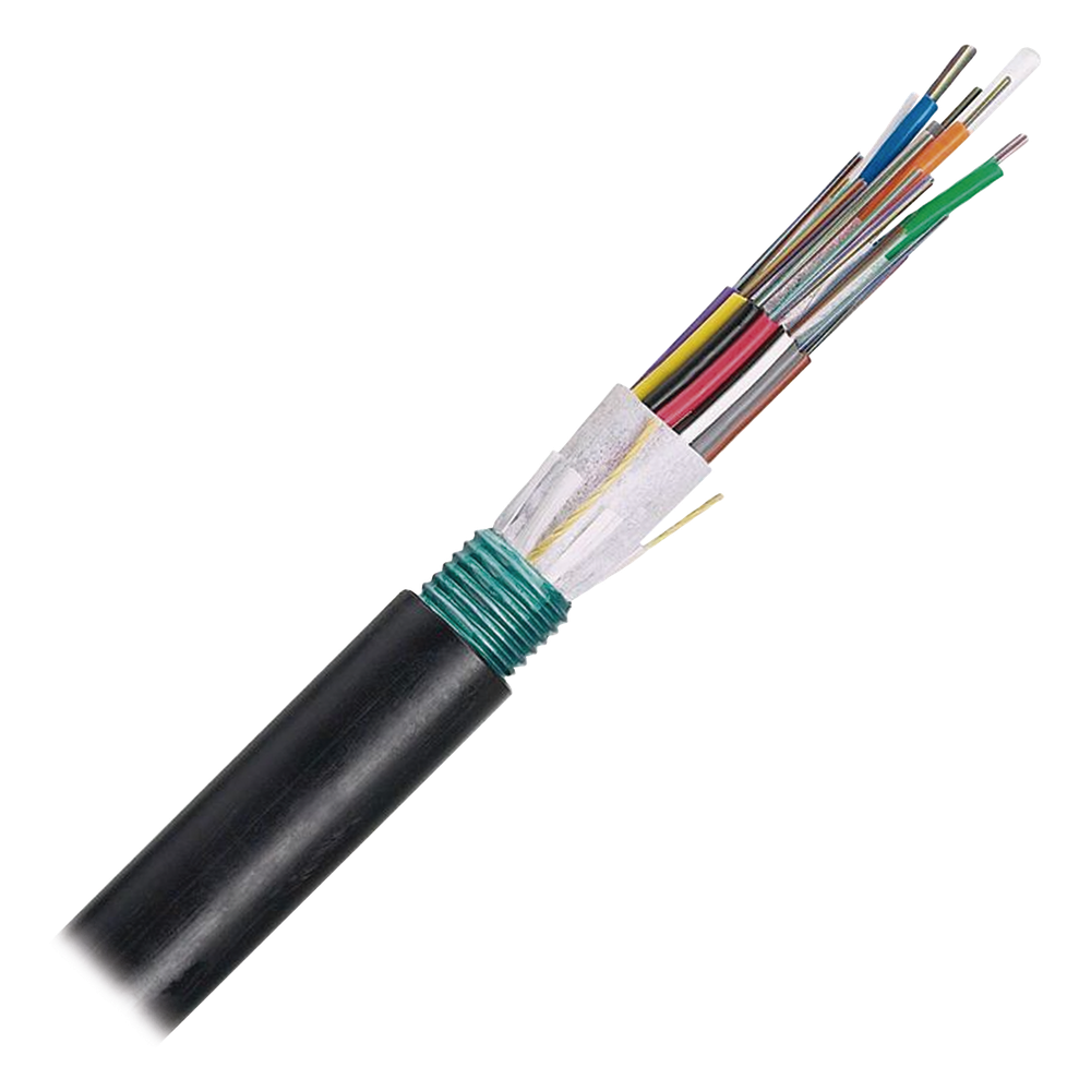 Cable de Fibra Óptica 6 Hilos, OSP (Planta Externa), Armada, MDPE (Polietileno de Media Densidad), Multimodo OM3 50/125 Optimizada, Precio Por Metro