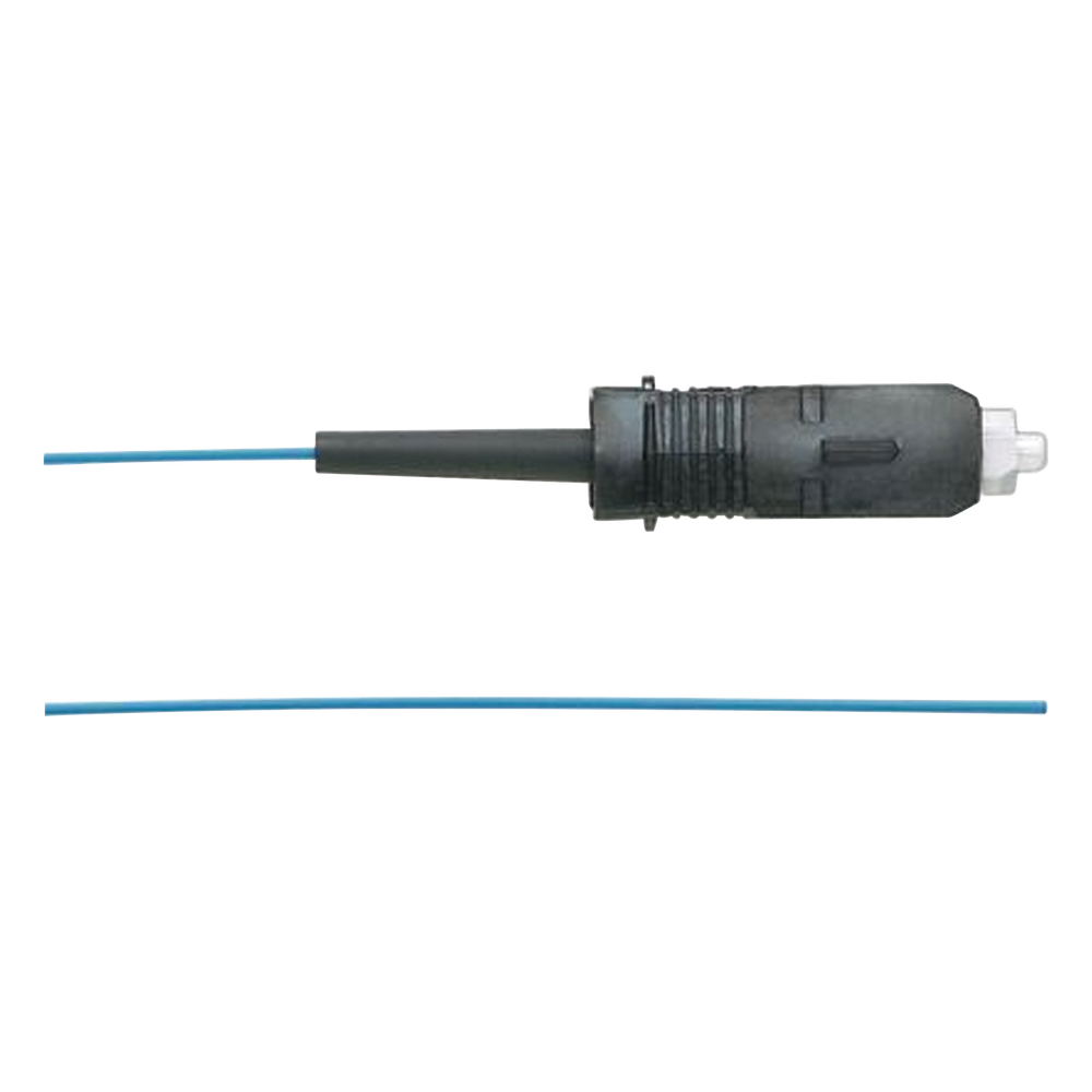 Pigtail de Fibra Óptica SC Simplex, Multimodo OM3 50/125, 900um, Color Aqua, 1 Metro (3.28 Pies)