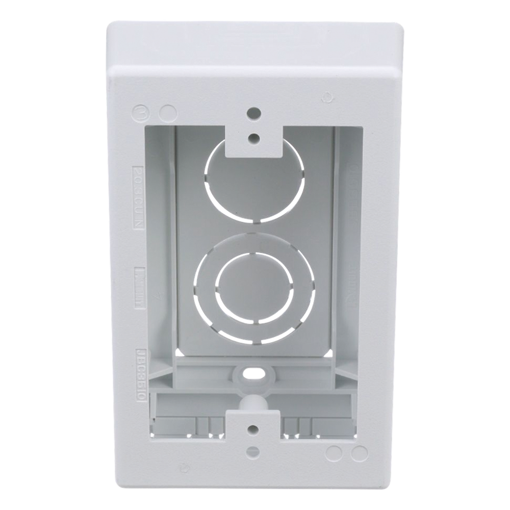 Caja de Pared Superficial PANDUIT JBX3510WH-A – Con Cinta Adhesiva