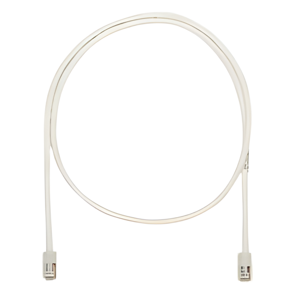 Cable de Parcheo NetKey UTP Categoría 5e, con Plug Modular en Cada Extremo - 1.52 Metros (5 Pies) - Blanco Mate