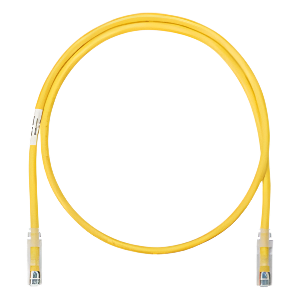 Cable de Parcheo NetKey UTP Categoría 6, con Plug Modular en Cada Extremo - 3.05 Metros (10 Pies) - Amarillo