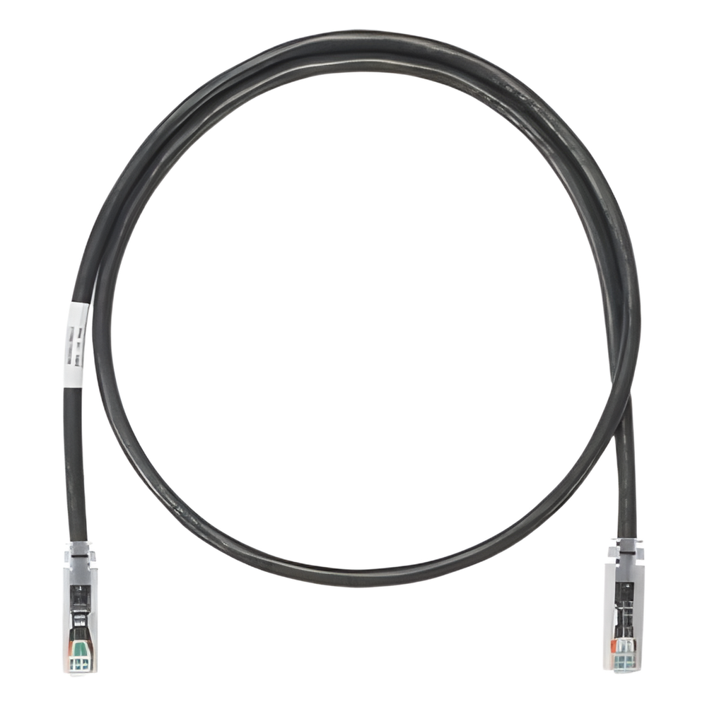 Cable de Parcheo NetKey UTP Categoría 6, con Plug Modular en Cada Extremo - 1.52 Metros (5 Pies) - Negro