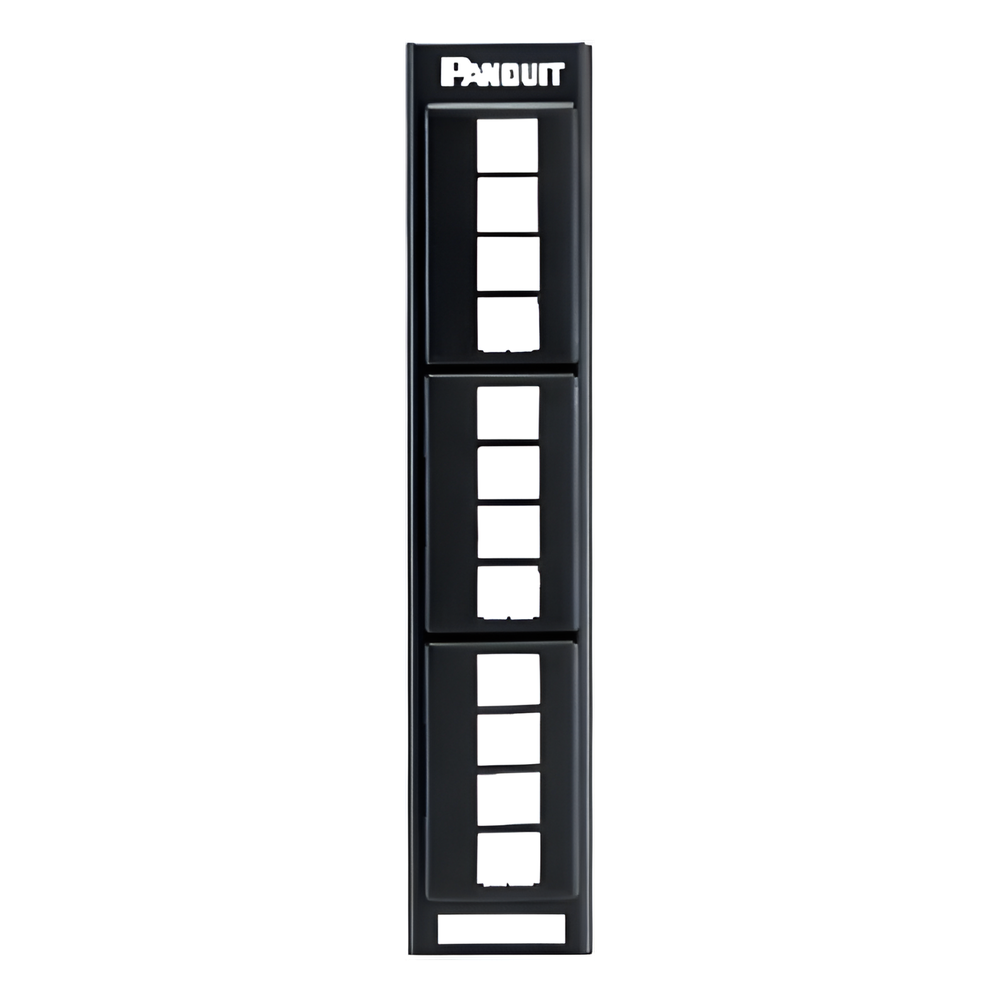 Panel de Parcheo NetKey Modular Keystone PANDUIT NKFP12W – 12 Puertos