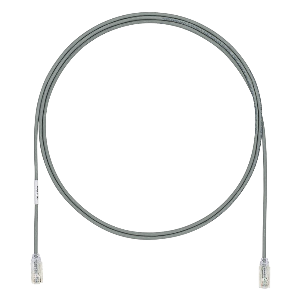 Cable de Parcheo UTP Cat6A PANDUIT UTP28X7GY – Diámetro Reducido (28AWG)