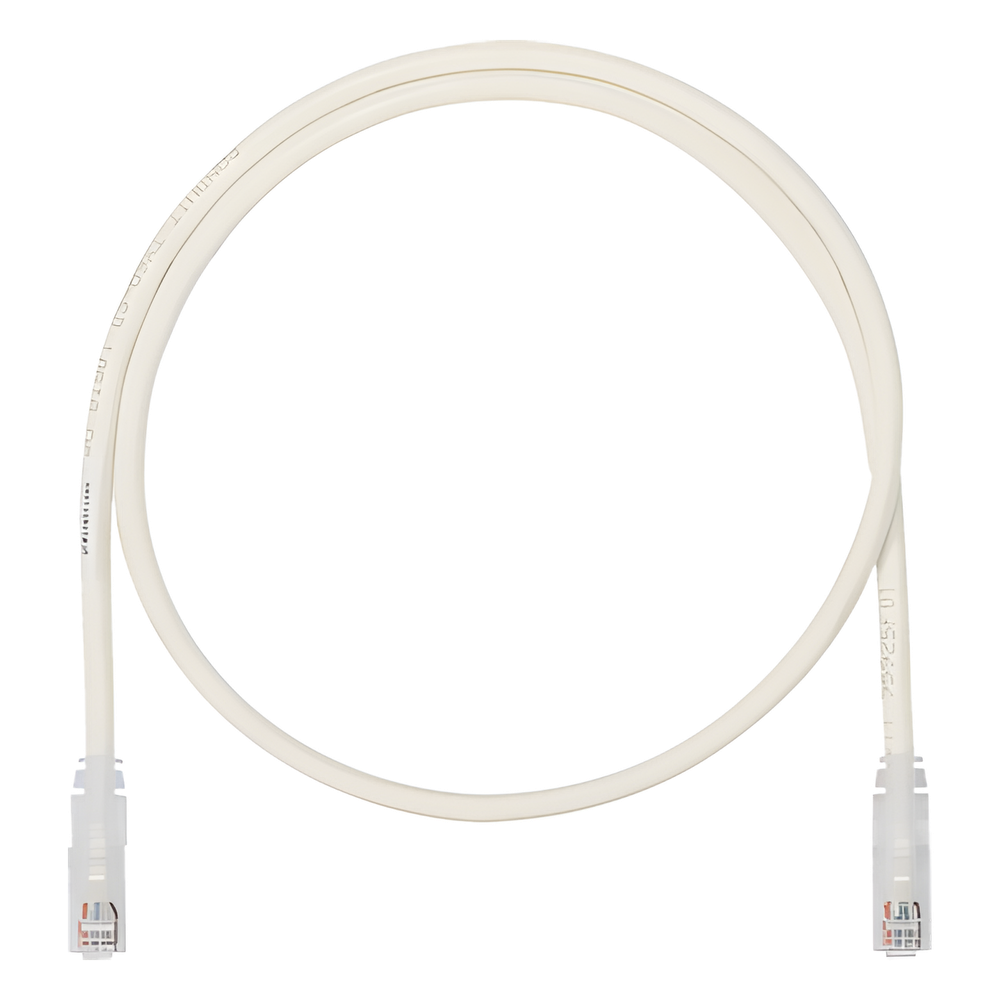 Cable de Parcheo UTP, Cat6A, 24 AWG, CM, Color Blanco, 3.05 Metros (10 Pies)