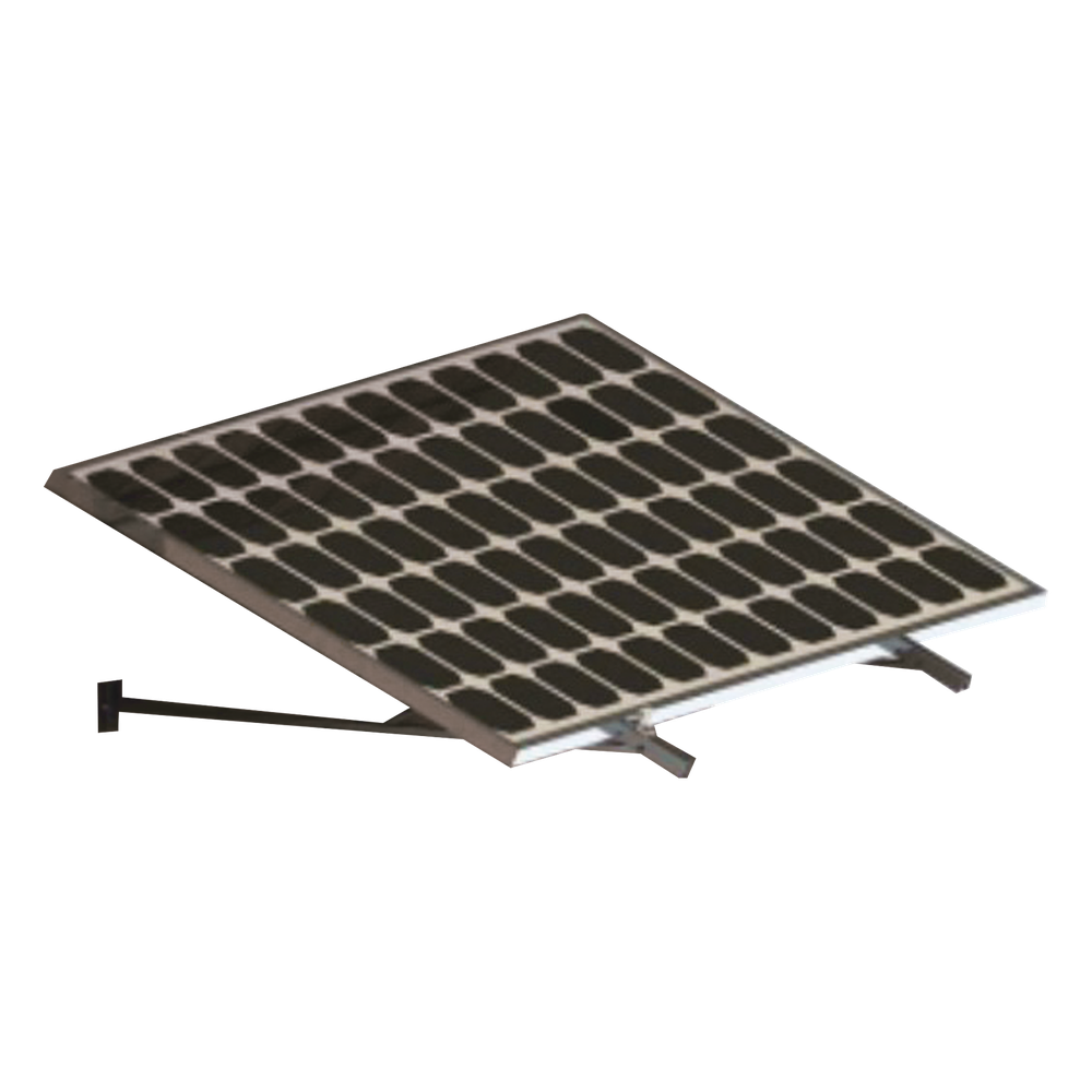 Montaje Para Módulos Solares En Muro Con Espesor De 30-35 mm, Riel 1300mm