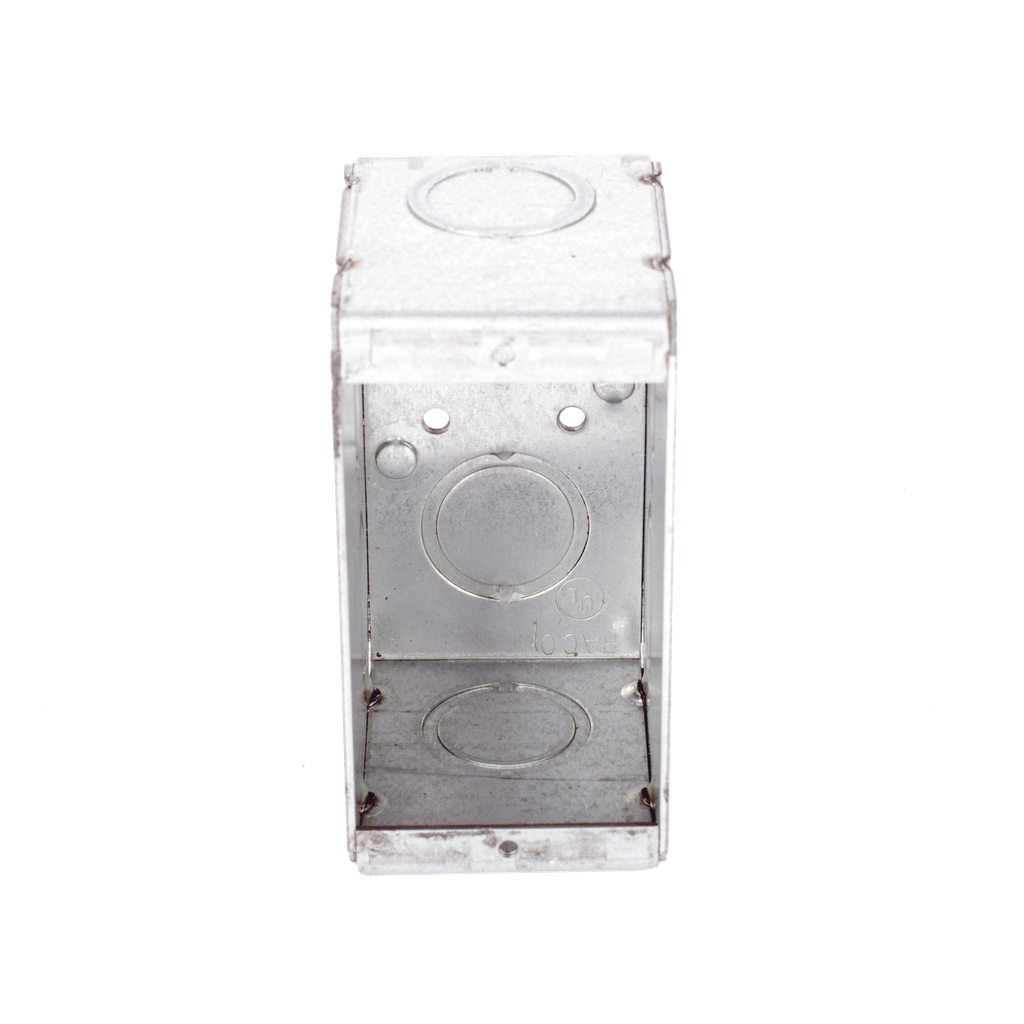 Caja (Chalupa) Multigang de 1 Gang RACO HUB-690 – 8 Tko (1/2 y 3/4)