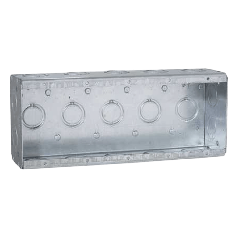 Caja Multigang de 5 Gang RACO HUB-694 – Profundidad 2 1/2"