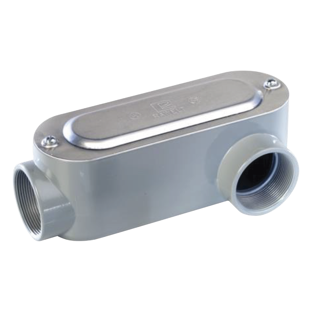 Caja Oval Roscada tipo LL de 1 1/4" (31.8 mm) RAWELT OLL-0099C