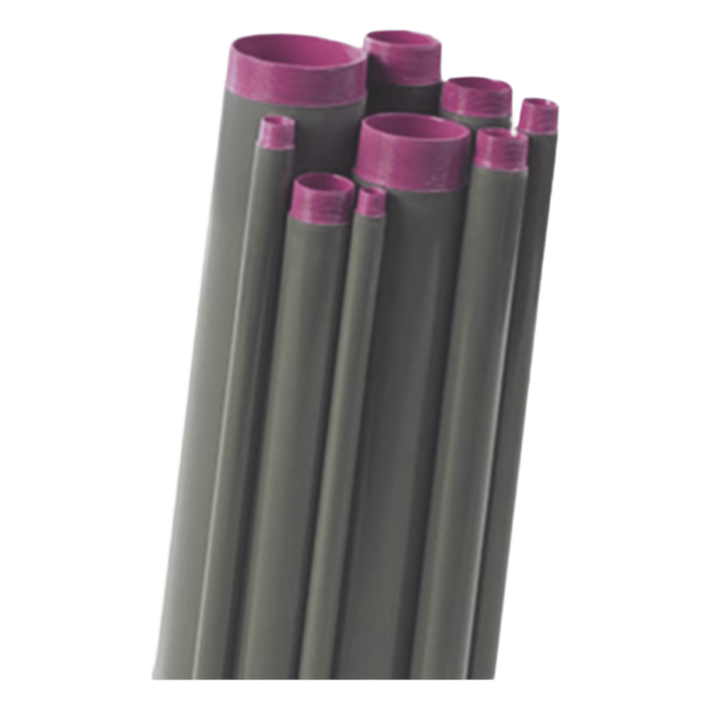 Tubo Conduit rígido de aluminio de 1” (25.4 mm) con recuhbrimiento de PVC de 3.05 m con cople.