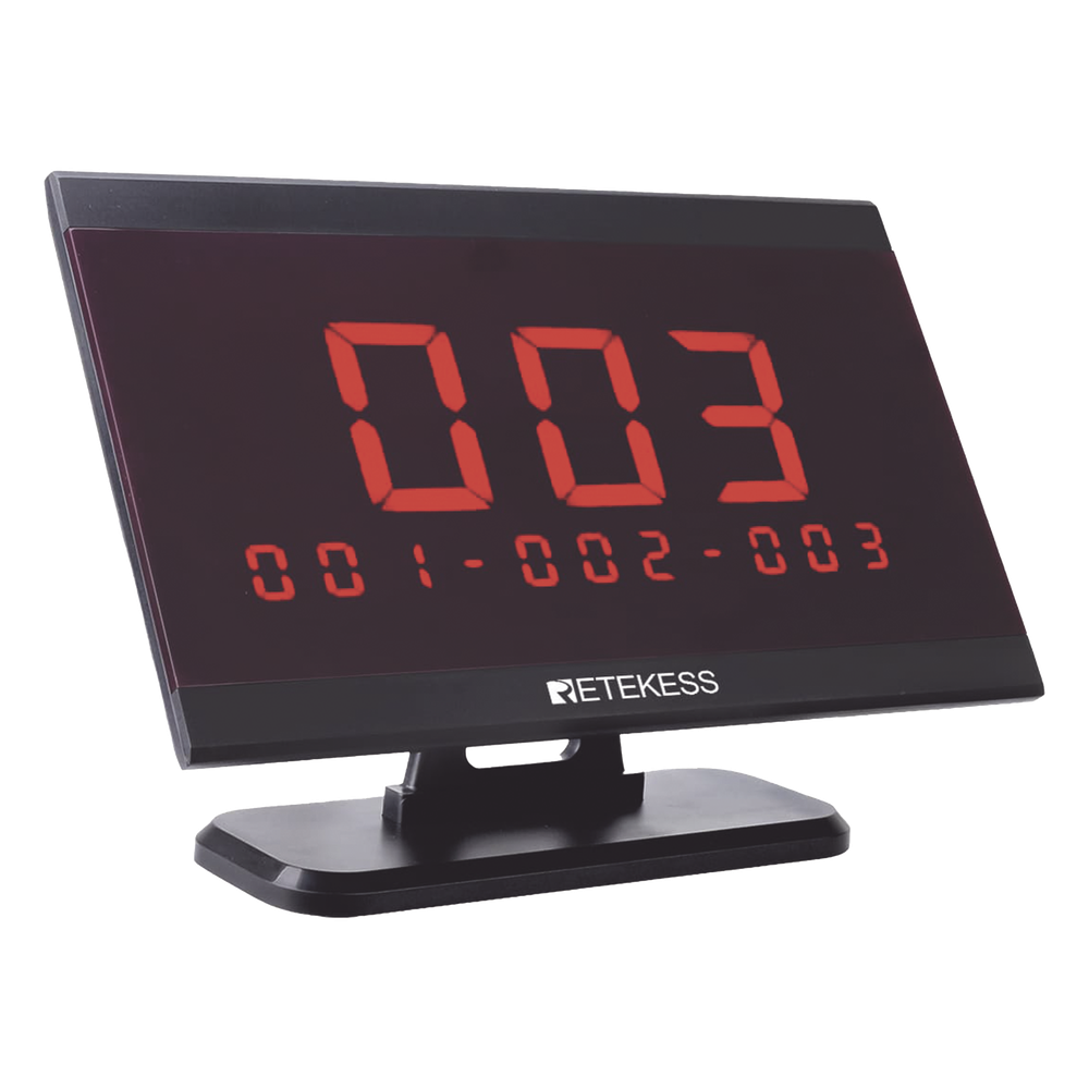 [TD105] Pantalla receptora inalámbrica para sistema de llamada RETEKESS TD105