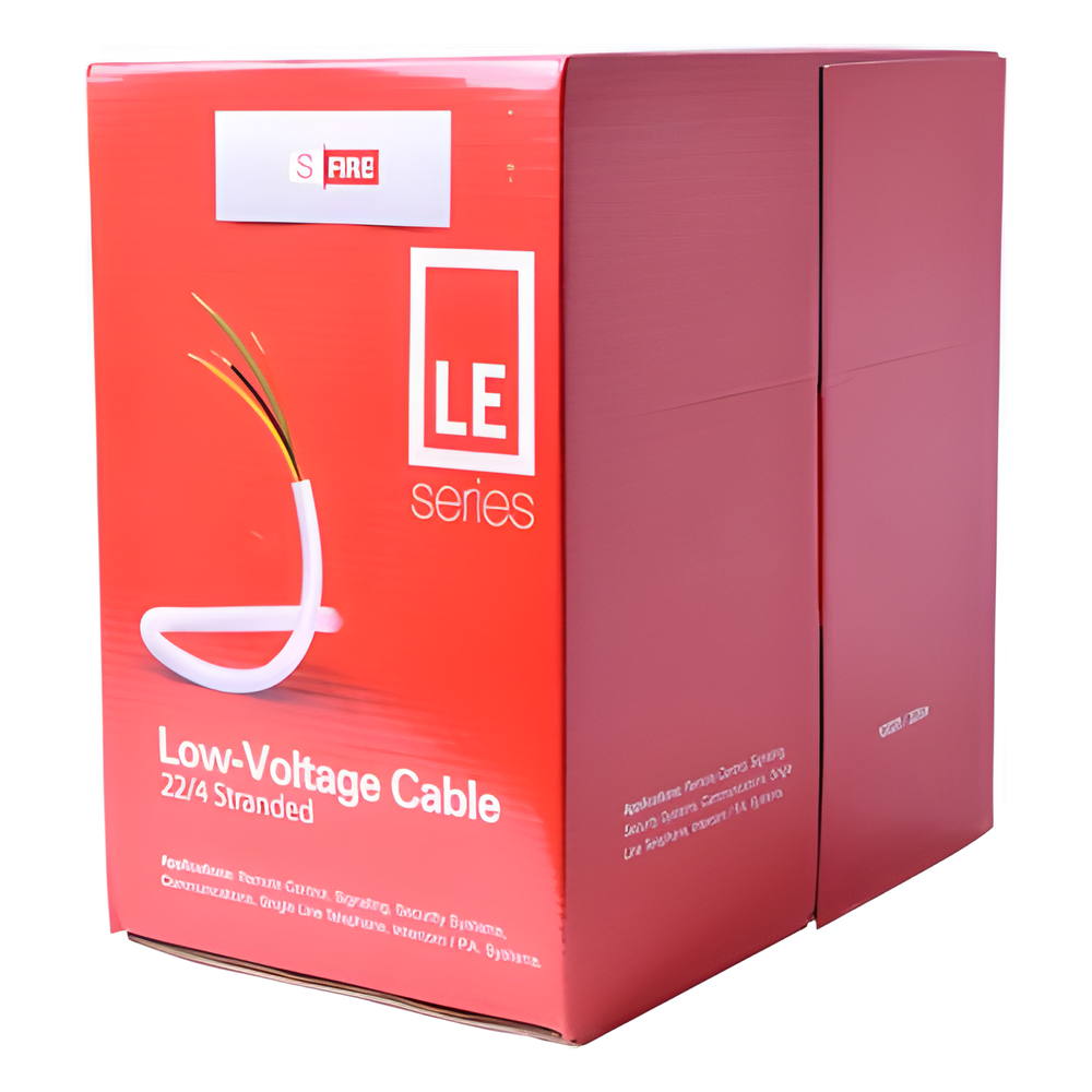 [SF-22-04-LE] Bobina de 305 m (1000 ft) SFIRE SF-22-04-LE – Cable para Alarma 4x22 AWG