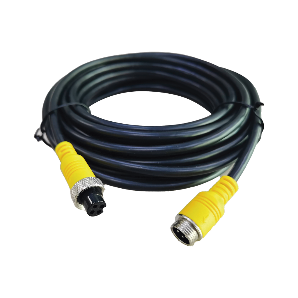 Cable extensor con conector tipo aviación de 7m solo para soluciones de videovigilancia móvil XMR