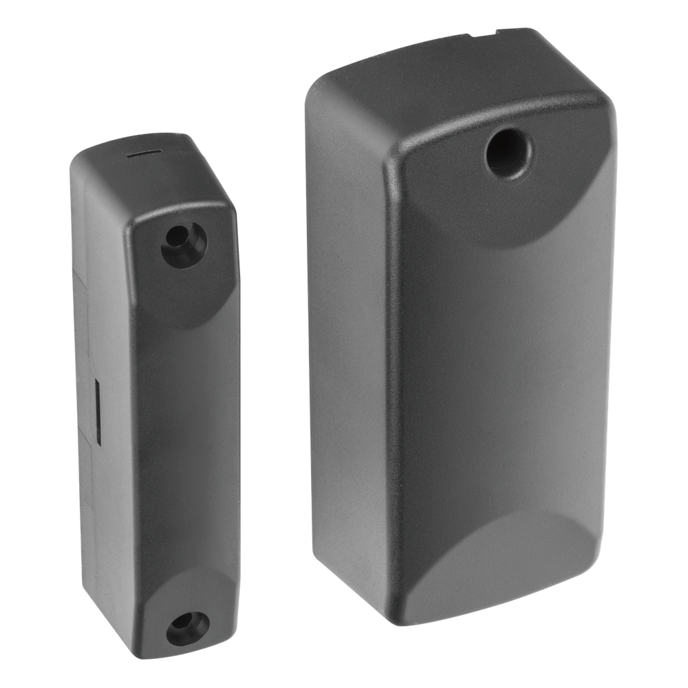 Sensor Magnético Inalámbrico para Exterior / IP56 / Gap 7.5 cm / Entrada Auxiliar NC/C/NO / -40°C a 60°C / Batería 10 Años / 345 MHz