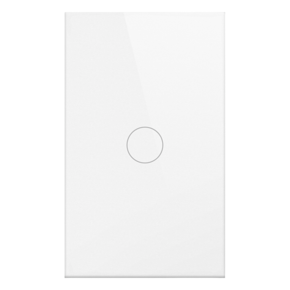 Apagador Inteligente WiFi / 1 Regreso de Carga / 800 W por Cuadrilla / Panel de Vidrio Templado 120 x 72 mm (4.72 x 2.83 in) / App EPCOM Smart Home / Compatible con Alexa y Google Home