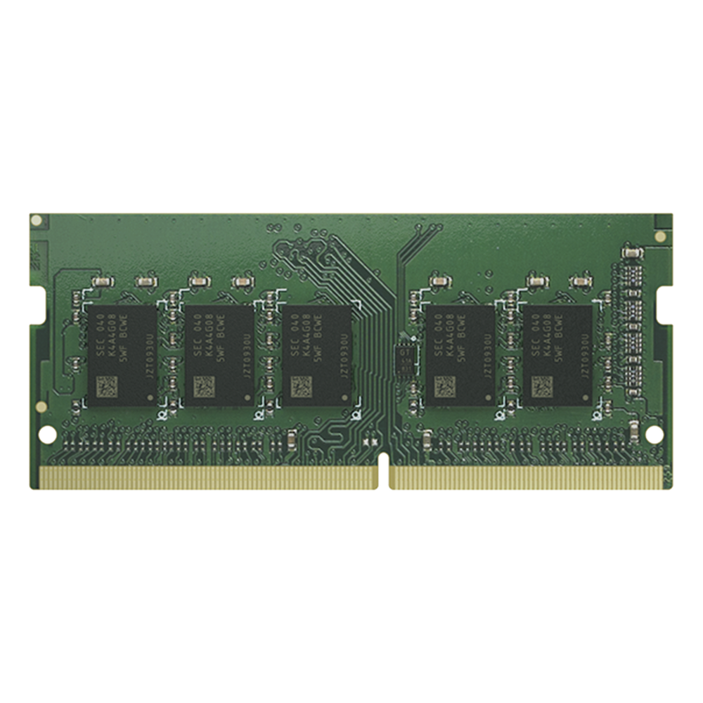 Módulo de Memoria DDR4 ECC Unbuffered SODIMM | Capacidad 8GB | Compatible con Series 23: DS1823xs+, DS923+, DS723+ | Compatible con Series 22: RS822RP+, RS822+, DS3622xs+, DS2422+, DS1522+.
