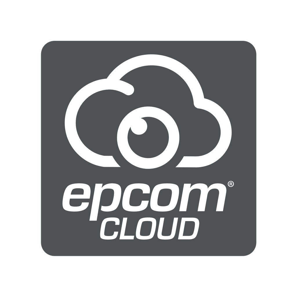 Suscripción Anual Epcom Cloud / Grabación en la nube para 1 canal de video a 4MP con 14 días de retención / Grabación continua - EPCOM EPCLOUD14A-4MP-C