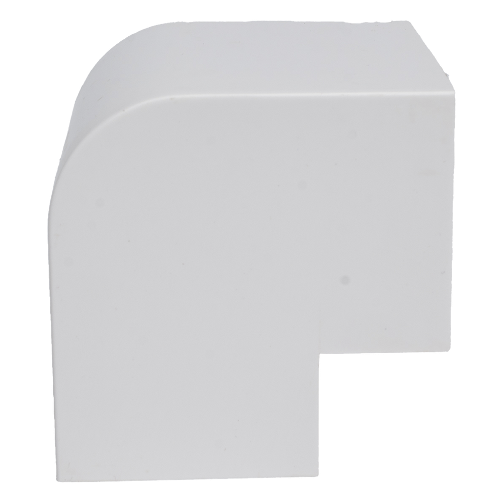 [TMK-4577-EE] Esquinero Exterior Color Blanco de PVC Auto Axtinguible, Para Canaleta TMK-4577 (5510-02001)