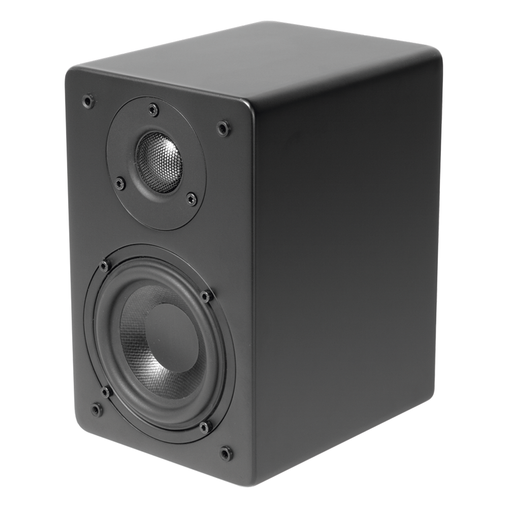 [CT4] Altavoz de Estantería | Woofer de 4'' | Tweeter de 1 | Acabado negro mate | 40 watts | 8ohms