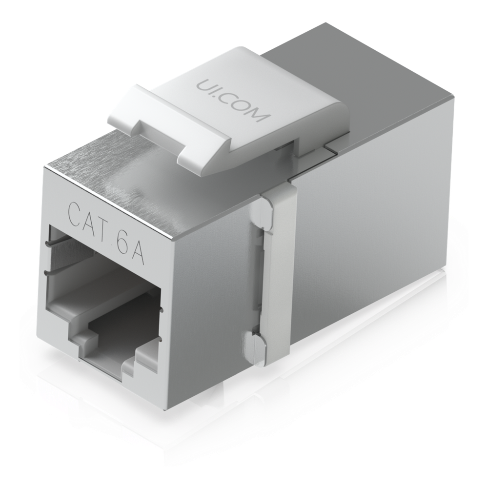 Keystone Coupler Cat6A UBIQUITI UACC-KEYSTONE-COUPLER-C6A
