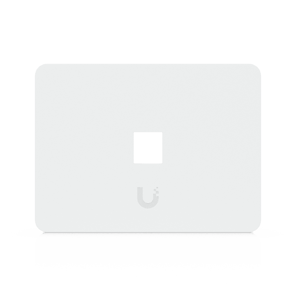 Placa de Pared Horizontal Universal UBIQUITI UACC-WP-KEYSTONE-H-1P