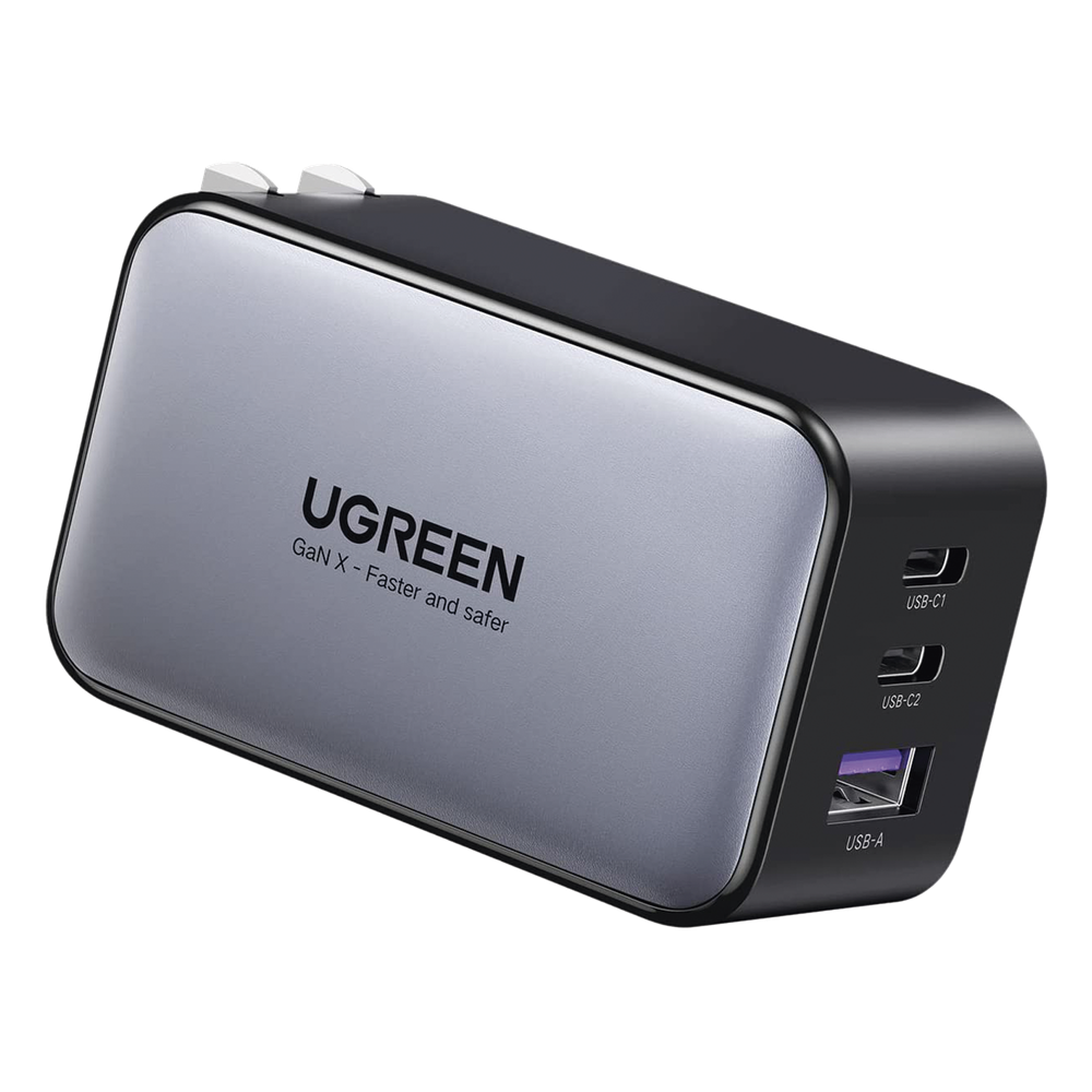 [10334] Cargador de 65W serie Nexode UGREEN 10334 – 3 Puertos de Carga Rápida
