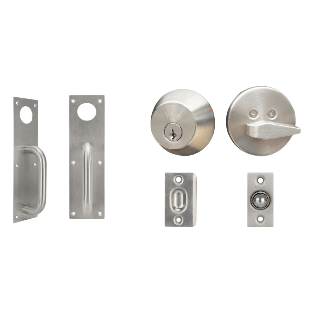 [MX86940] Kit Jaladera YALE-ASSA ABLOY MX86940 – Cerrojo B500P Llave Mariposa