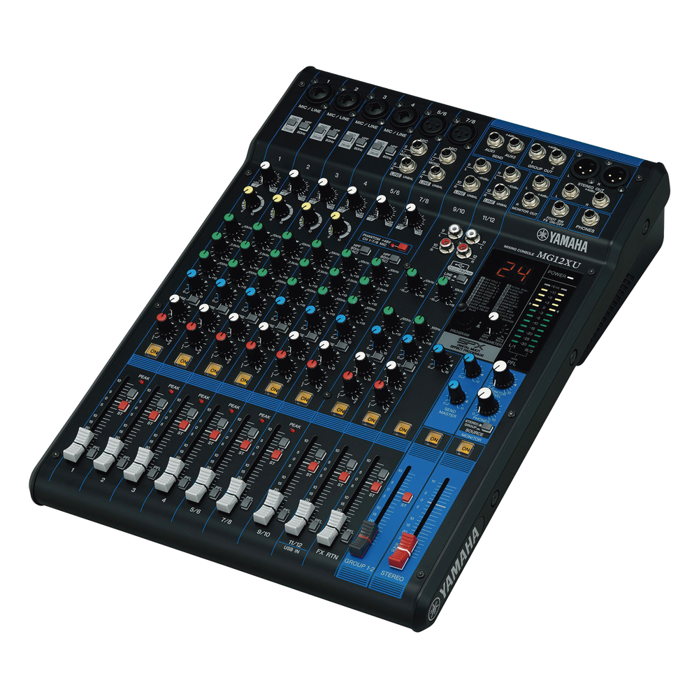 [MG-12XU] Mezcladora de Audio YAMAHA MG-12XU – 12 Canales