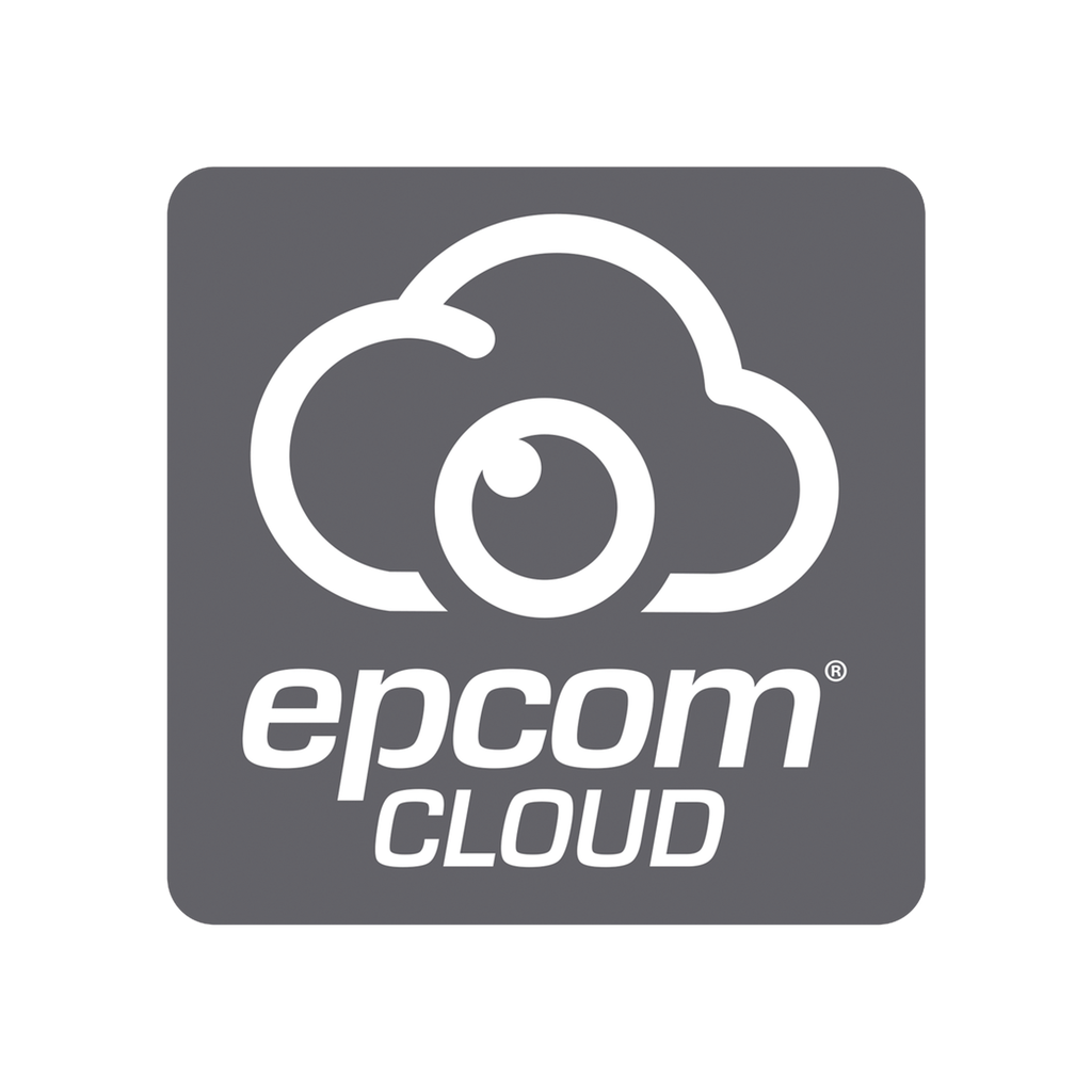 Suscripción Anual Epcom Cloud / Grabación en la nube para 1 canal de video a 8MP con 30 días de retención / Grabación continua - EPCOM EPCLOUD30A8MPC
