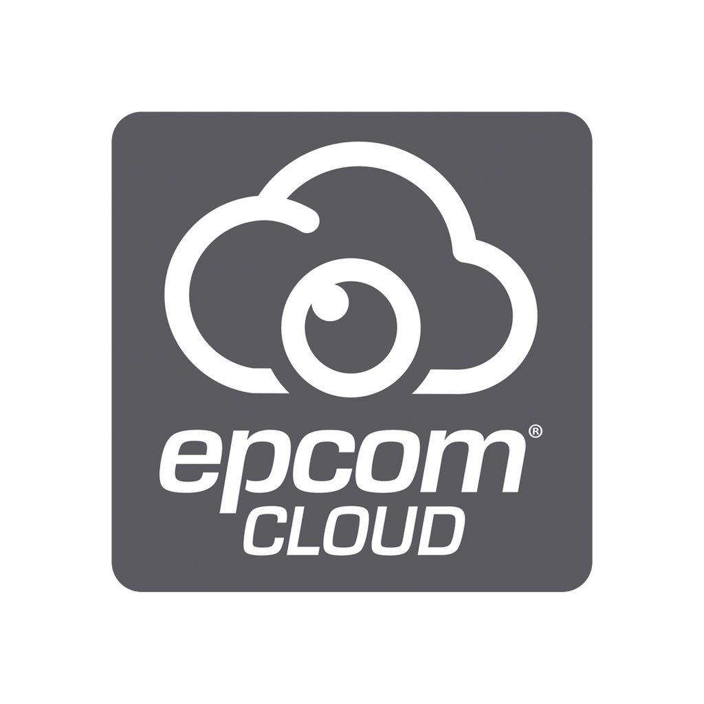 Suscripcion Anual Epcom Cloud / Grabacion en la nube para 1 canal de video a 8MP con 40 dias de retencion / Grabacion por deteccion de movimiento