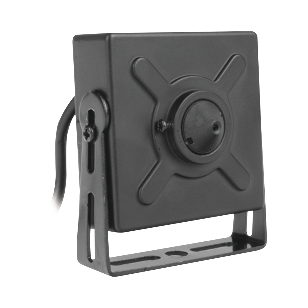 Camara Pinhole TurboHD 1080p (2 Megapixel) / AHD / Analogico / Lente 3.7 mm / WDR 100 dB Ideal Contra Luz / Dia y Noche / Ultra Baja Iluminacion