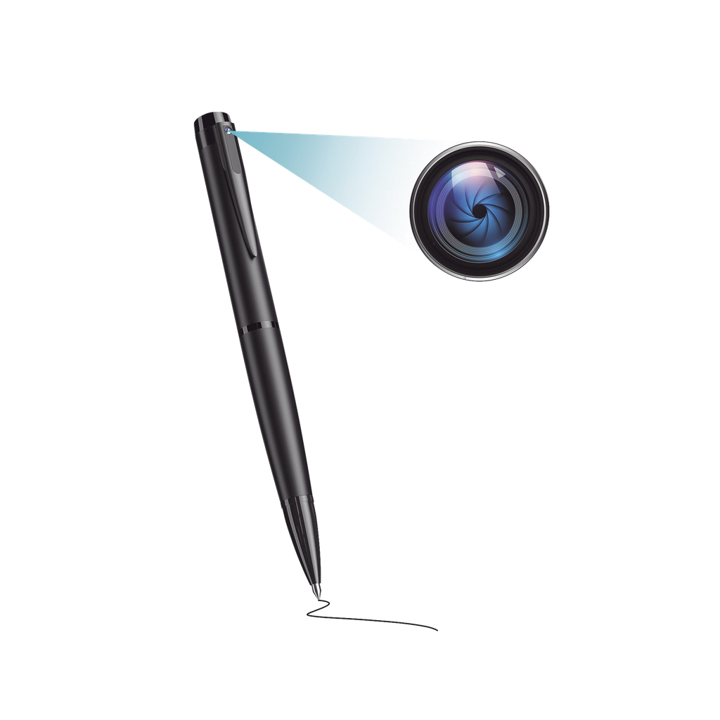 Camara Oculta en Boligrafo (Spyce Camera) /  Full HD / Grabacion de Video y Audio / Captura de Fotos / Soporta Memoria micro SD de hasta 64G / Tiempo de Carga Aprox. 1 hora / Tiempo de Trabajo 120 min. / Incluye Cable de Carga / Cuerp