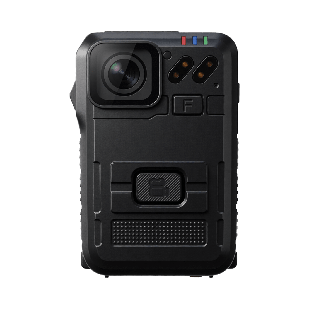 Body Camera para Seguridad, Video Full HD, Descarga de Video automatica con estacion, Pantalla TFT con indicador de bateria y memoria.