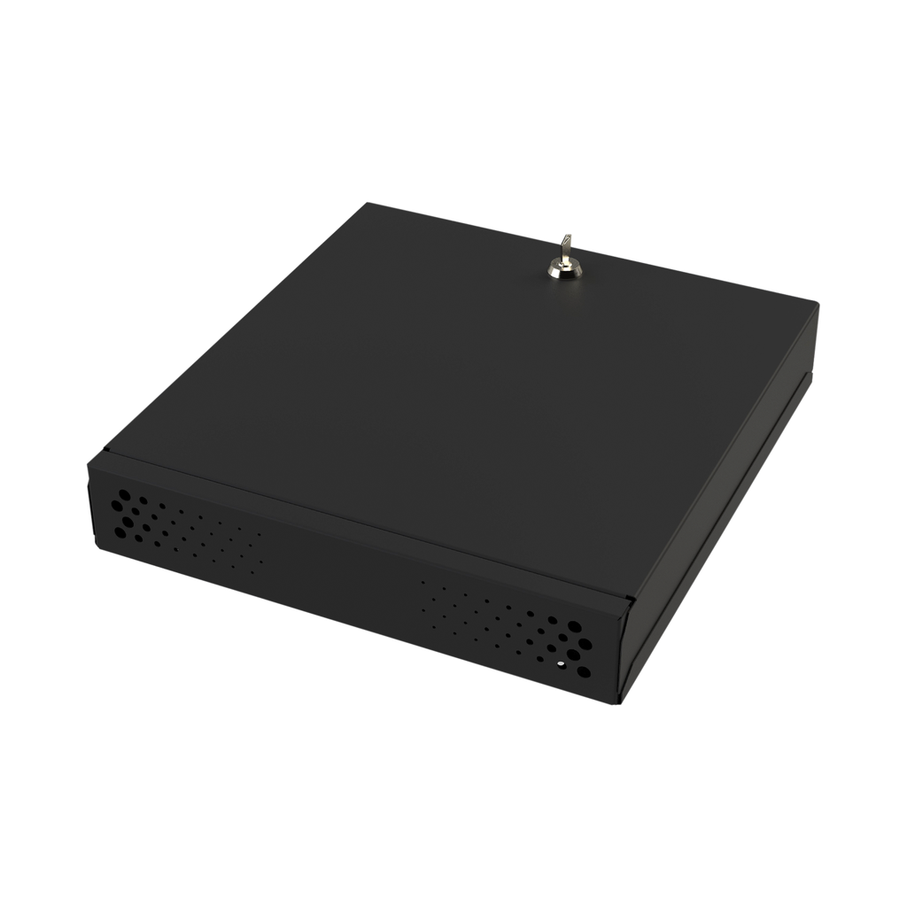 Gabinete Metálico para DVR/NVR. Tamaño Max. de DVR/NVR: 445 x 88 x 400mm (An.xAl.xProf.). Compatible con Fuente SLIM. - EPCOM INDUSTRIAL GABVID2R3