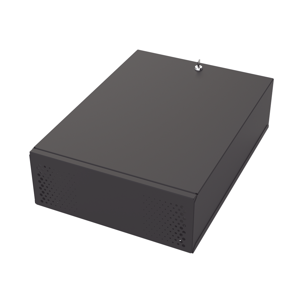 Gabinete Metálico para DVR/NVR con Chapa y llave. - EPCOM INDUSTRIAL GABVID4R3