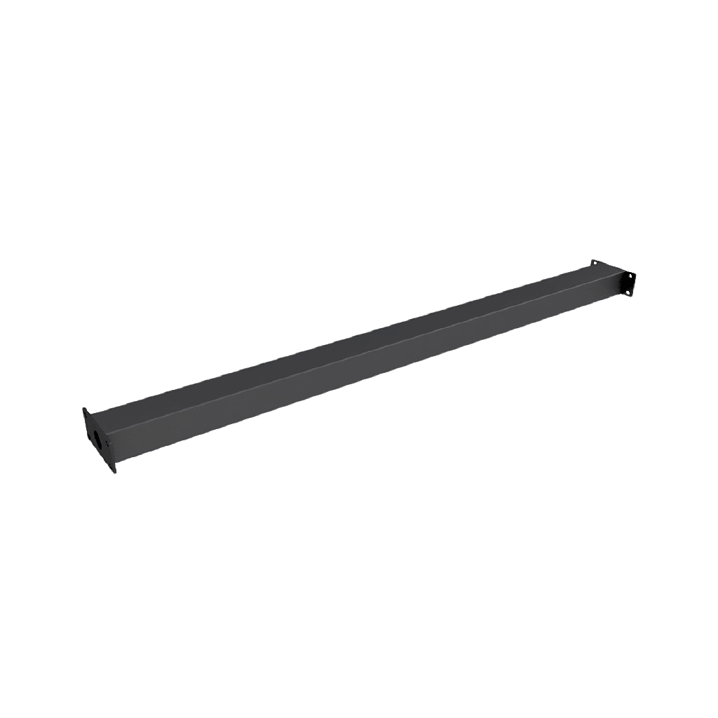 Accesorio _ Perfil Rectangular para Interconexion de Patas de Videowall LED | Longitud 1200 mm | Ancho 56 mm | Incluye Tornillos M8 x 10 mm y Llave Allen de 5 mm