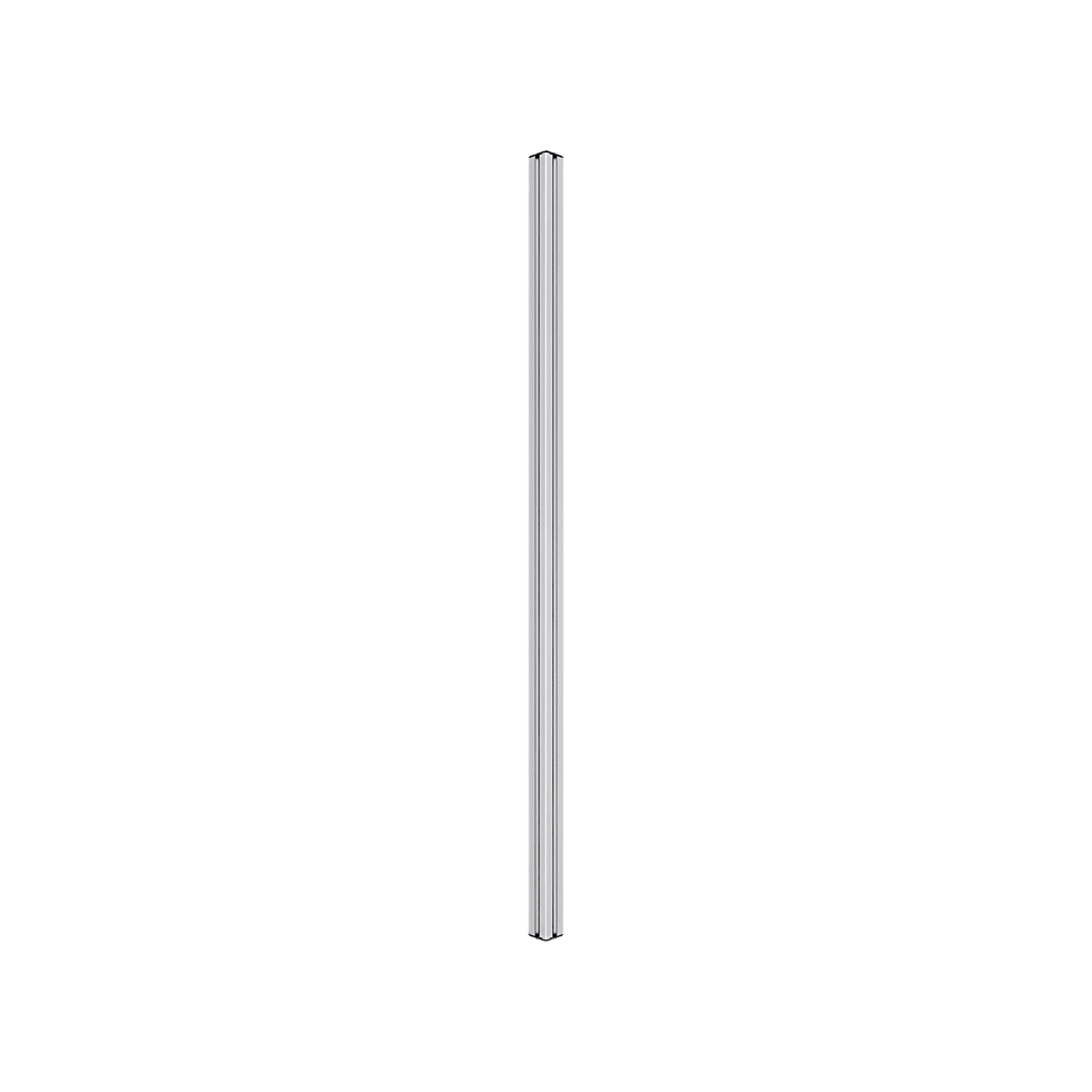 Accesorio_ Riel de Aluminio con longitud de  2380mm| Compatible con estructura para Videowall |  DiseÒo Modular |  Incluye Tapas de Riel