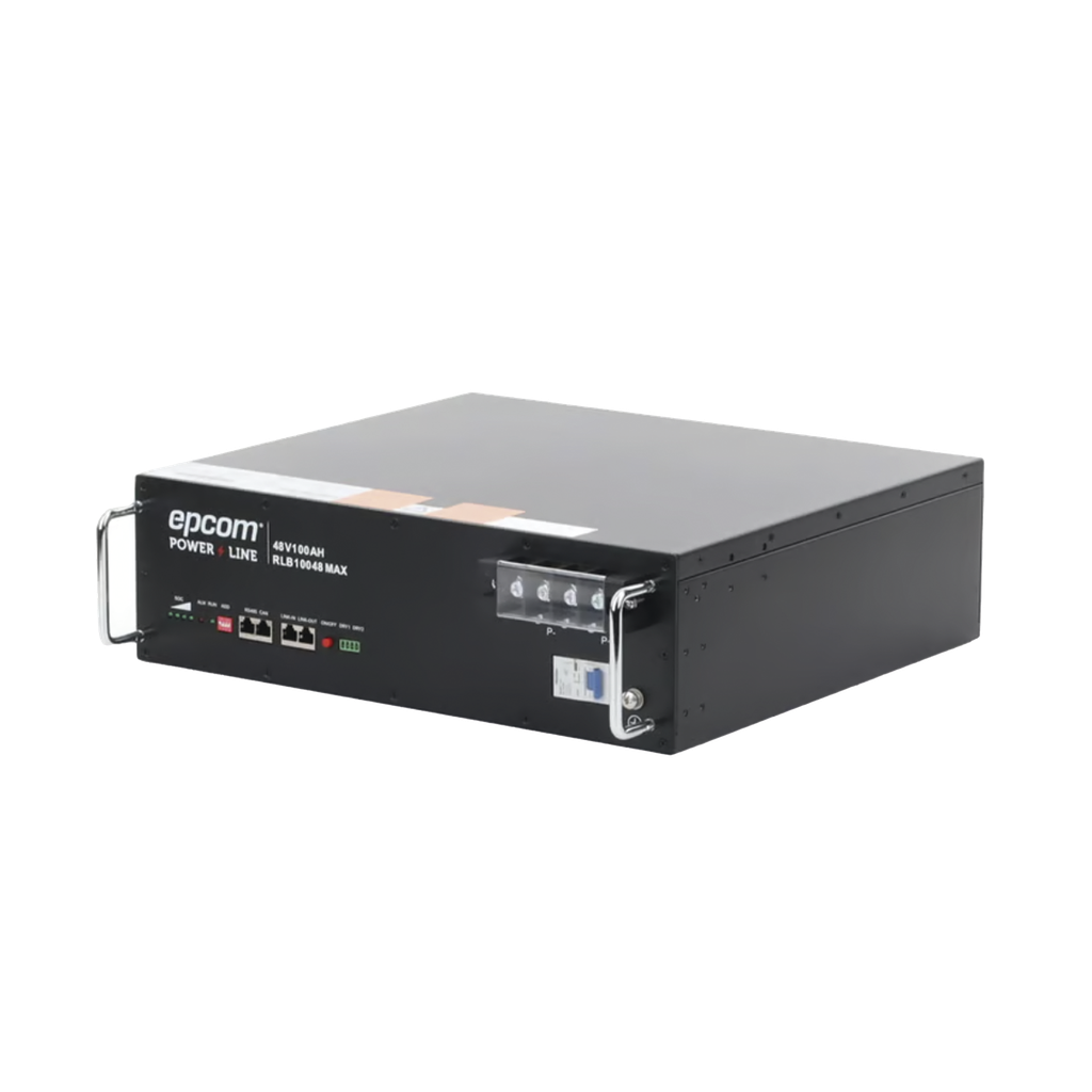 Batería de Litio de 4.8 Kwh, 48 Vcc, 104 Ah, 3U de Montaje en Rack. - EPCOM POWER LINE BY RITAR RLB10048MAX