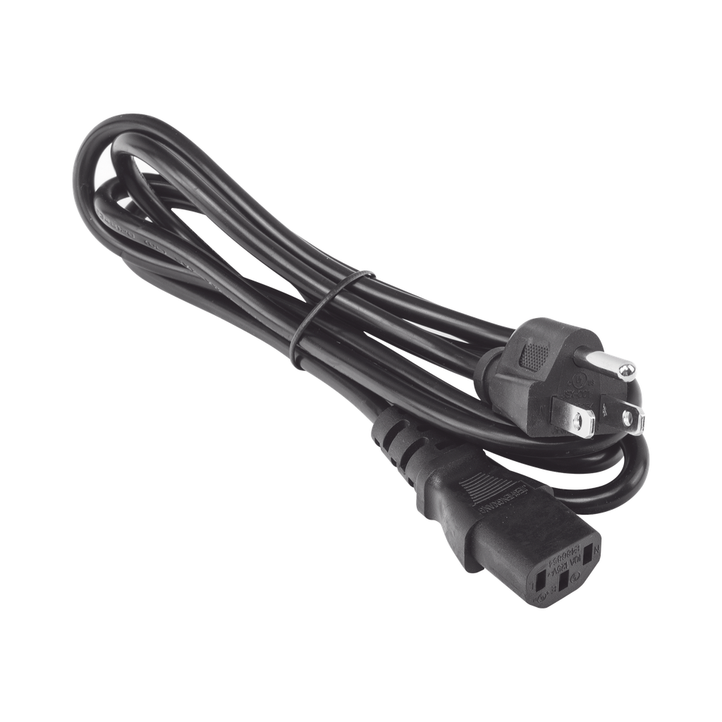 Cable de Alimentación Eléctrica para 120-240 Vca / 1.8 Metros (5.91 Pies) - EPCOM POWERLINE AC-CORD-1.8M