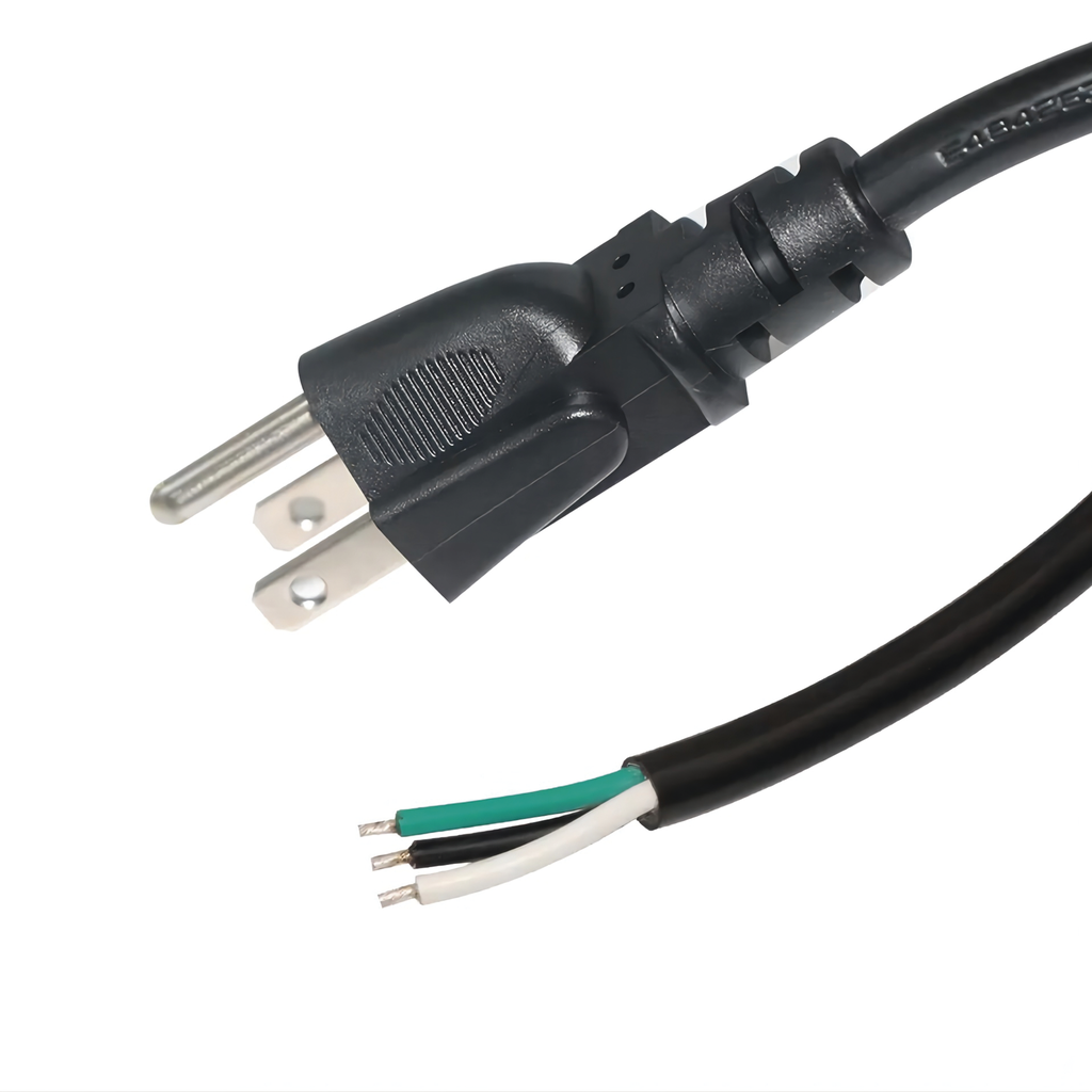 Cable de Alimentación Eléctrica para 120-240 Vca / 1.8 Metros (5.91 Pies) / 3 Fases / Cables Libres - EPCOM POWERLINE ACCORDP1.8M