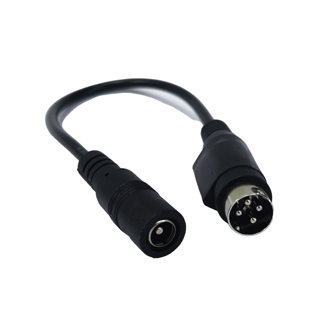 Adaptador Universal DC Hembra a Minidin 4 Pines Macho / Recomendado para DVR's epcom / HIKVISION - EPCOM POWERLINE CHDCM4P