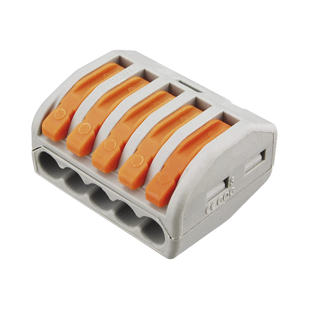 Conector Compacto para 1 Cable de Entrada 4 Cables de Salida / Cables Compatibles 12AWG-28AWG - EPCOM POWERLINE CON-1006