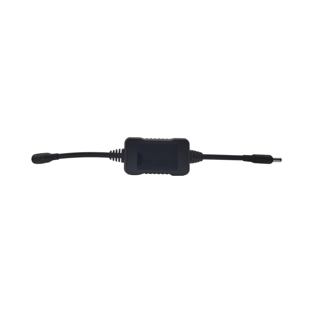 Medidor Portátil de Voltaje y Corriente / MIDE EL VOLTAJE Y CORRIENTE QUE LLEGA A TU CAMARA, así como la CAIDA DE TENSION / Muestra en el Display la Información / Rango de Medición 3 .6Vcc ~ 15Vcc. - EPCOM POWERLINE EC-801